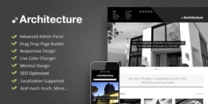 Architecture WordPress Theme 1.2.0破解版主题