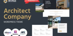 Archus Architect Company WordPress Theme 1.0.4破解版主题