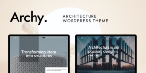 Archy | Architecture WordPress Theme 2.1.1破解版主题