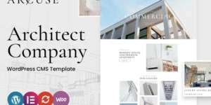 Arcuse Real Estate Architecture WordPress Theme 1.0.0破解版主题