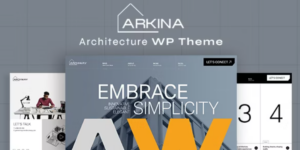 Arkina Architecture WordPress Theme 1.1破解版主题
