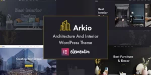 Arkio Architecture Interior WordPress Theme 1.0.2破解版主题