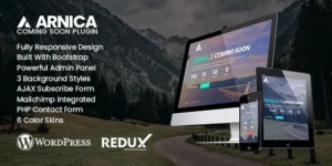 Arnica Creative Coming Soon WordPress Plugin 1.9破解版插件