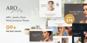 Aro Jewelry Store WordPress Theme 1.1.4破解版主题