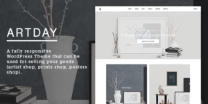 Artday Creative Artist WordPress Shop 1.8.4破解版主题