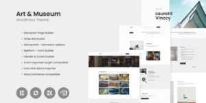 Artey Art Museum WordPress Theme 1.1.0破解版主题
