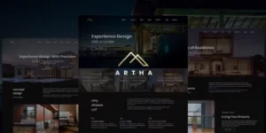 Artha Interactive Interior WordPress Theme 1.0破解版主题
