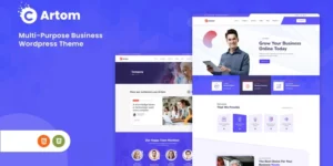 Artom Business WordPress Theme 1.0.0破解版主题