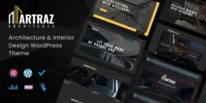 Artraz Architecture and Interior Design WordPress Theme 1.0.0破解版主题