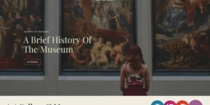 Artruls Gallery Museum WordPress Theme 1.0.0破解版主题