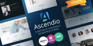Ascendio Corporate Business WordPress Theme 1.0.0破解版主题