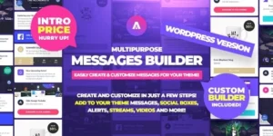 Asgard Multipurpose Messages and Social Builder Plugin 1.1.5破解版插件