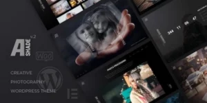 Ashade | Photography WordPress Theme 4.1破解版主题