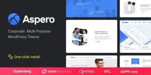 Aspero Business WordPress Theme 1.1.1破解版主题