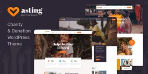 Asting Charity Donation WordPress Theme 1.0.4破解版主题