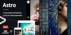 Astro Photography WordPress Theme 5.8破解版主题