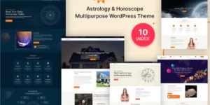 Astrologer Horoscope Palmistry WordPress Theme 1.0.7破解版主题