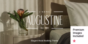 Augustine Hotel Booking Theme 1.2破解版主题