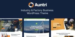 Auntri Industry Factory WordPress Theme 1.0.2破解版主题