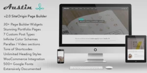 Austin Multi-Purpose Design Agency WP Theme 5.2破解版主题