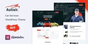 Autixir Car Services Elementor WordPress Theme 1.0.2破解版主题