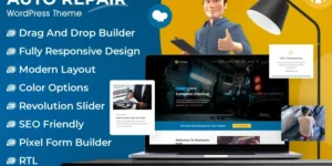 Auto Repair WordPress Theme 1.0.0破解版主题