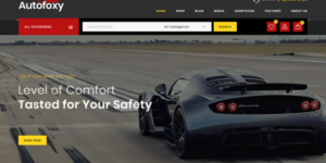 Autofoxy Auto Parts Store WooCommerce Theme 1.0.0破解版主题