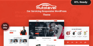 Autolavel Car service Responsive WordPress Theme 1.0.1破解版主题