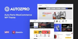 Autozpro Auto Parts WooCommerce WordPress Theme 1.0.6破解版主题