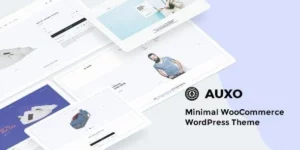 Auxo Minimal WooCommerce Shopping WordPress Theme 1.0.4破解版主题