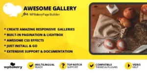 Awesome Gallery Addon for WPBakery Page Builder 2.2.3破解版插件