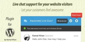 Awesome Live Chat  1.4.2 1.4.2破解版插件