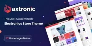 Axtronic Electronics WooCommerce WordPress Theme 1.8.0破解版主题
