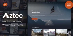 Aztec Video Streaming Membership Theme 3.5破解版主题