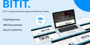 BITIT- Creative Business Agency Elementor WordPress Theme 1.0破解版主题
