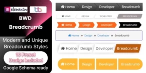 BWD Breadcrumb Addon For Elementor 1.0破解版插件