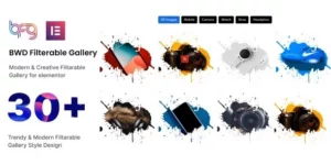 BWD Filterable Gallery addon for elementor 1.0破解版插件