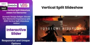 BWD Vertical Split Slideshow Addon For Elementor 1.0破解版插件