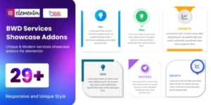 BWD services showcase addons for elementor 1.0破解版插件