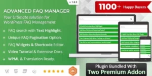 BWL Advanced FAQ Manager 2.0.8破解版插件