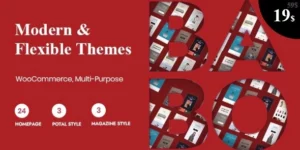 Babo Modern Flexible WooCommerce Theme 2.3.0破解版主题
