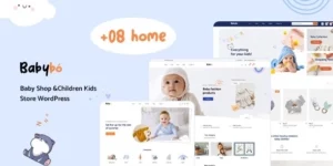 BabyBo Baby Shop and Children Kids Store WordPress 1.0.3破解版主题
