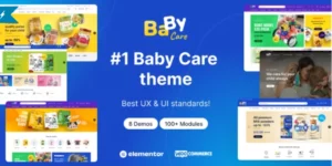 BabyCare Kids Store WooCommerce WordPress Theme 1.0.9破解版主题