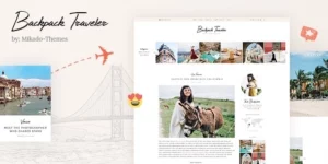 Backpack Traveler Modern Blog 2.7破解版主题