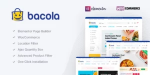 Bacola Grocery Store and Food eCommerce Theme 1.4.3破解版主题