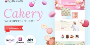 Bake-a-cake Cakery WordPress Elementor Theme WordPress Theme 1.0.2破解版主题