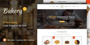Bakery | WordPress Cake Food Theme 2.7破解版主题