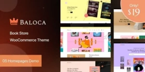Baloca Book Store WooCommerce Theme 1.2.0破解版主题