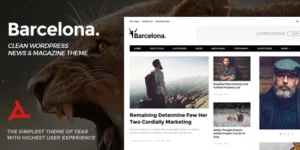 Barcelona. Clean News Magazine WordPress Theme 1.5.1破解版主题
