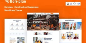 Bariplan Construction Responsive WordPress Theme 1.0.0破解版主题